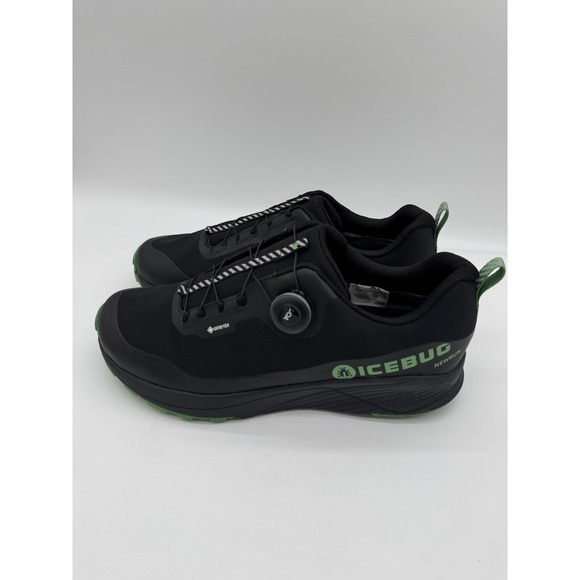 Icebug Newrun Bugrip GTX Men's Running Shoes Size 12.5 Gore-Tex Ortholite Hybrid - Picture 1 of 8